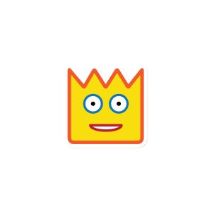 Barry™ Signature Logo Head Magnet